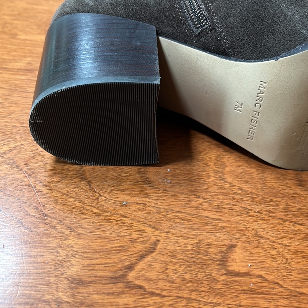 Marc Fisher Suede Booties. New Without Tags - image 4